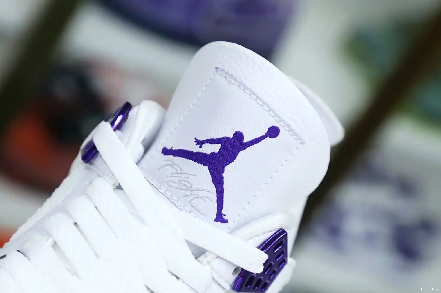 JORDAN PURPLE AIR METALLIC Kimikick 4 0815